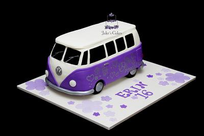 Hippy Combi (Kombi) Van Cake - Cake by Jake's Cakes