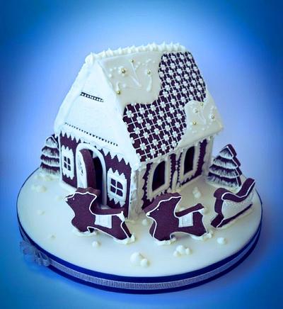 gingerbreadhouse - Cake by Angela Cassano