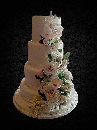 wedding cake - Cake by Ania - Sweet creations by Ania