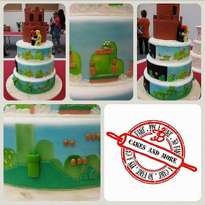 Super Mario Wedding Cake - Cake by BT Cakes & more