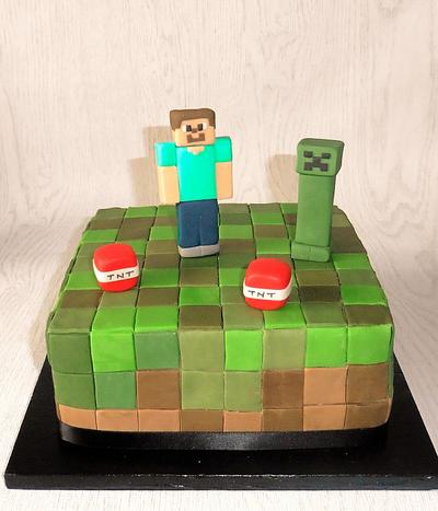 Minecraft cake - Cake by Lelly