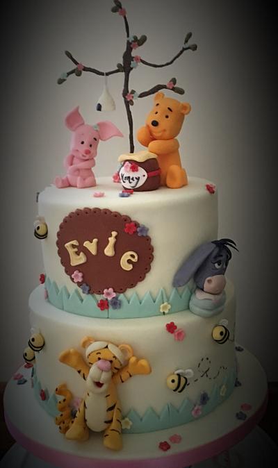 Winnie christening cake! - Cake by Ele Lancaster