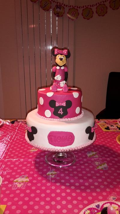 Minnie mouse cake - Cake by Ira84