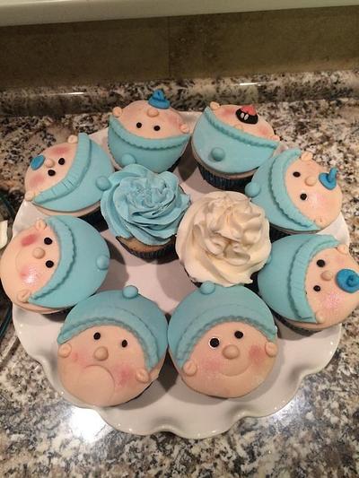 Shower cupcakes  - Cake by Daria