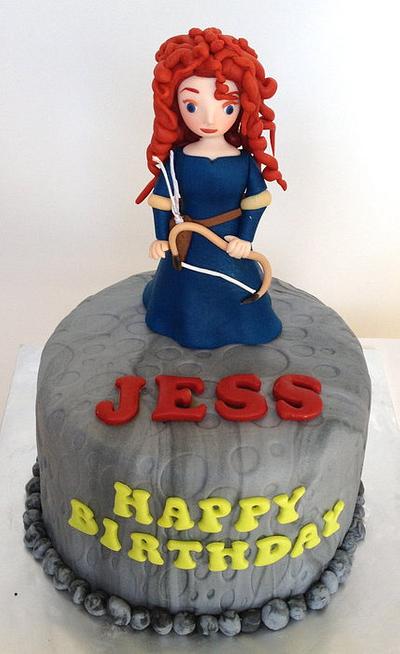 Brave - Cake by Neda's Cakes
