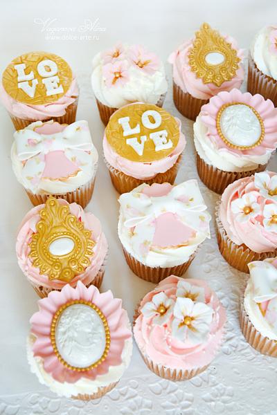 Wedding cupcakes - Cake by Alina Vaganova