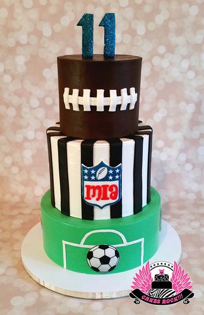 Sports! - Cake by Cakes ROCK!!!  