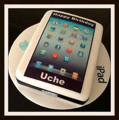 iPad novelty cake - Cake by Inafoodieworld