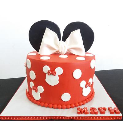 Minnie Mouse cake - Cake by Silviq Ilieva
