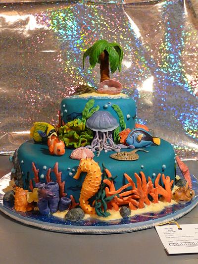 Underwater Cake - Cake by Jenna Recktenwald