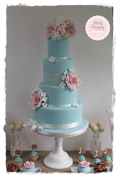 Sweet 16 cake - Cake by  Utterly Charming Cakes