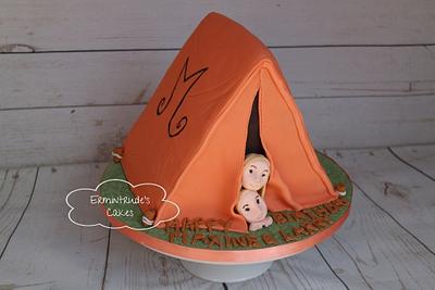 Tent cake - Cake by Ermintrude's cakes