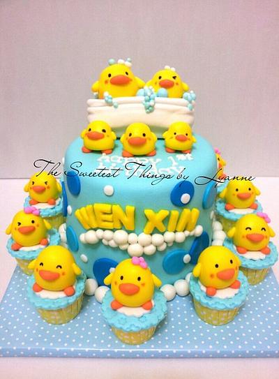 Piyo Piyo duckies - Cake by lyanne