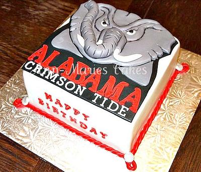Alabama Crimson Tide - Cake by Ann-Marie Youngblood
