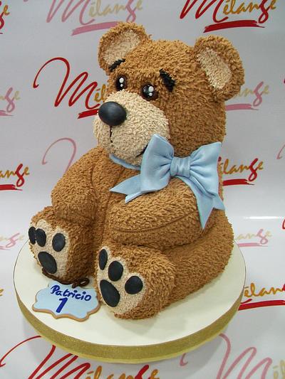 TORTA TALLADA "TEDDY BEAR" - Cake by SONIA PORCÚ
