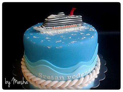 Cruise ship cake - Cake by Sweet cakes by Masha