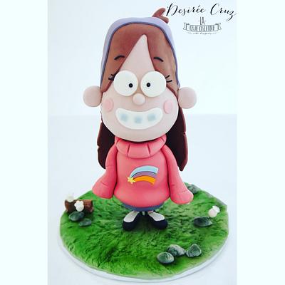 Mabel-Gravity Falls Cake - Cake by La Caja Creativa