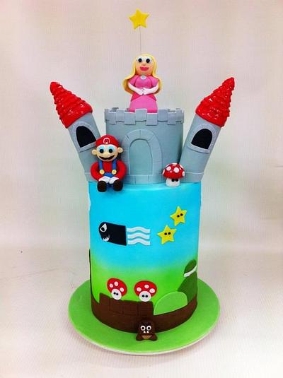 Super Mario Cake - Cake by Lydia Evans