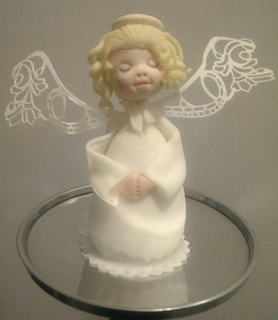 xmas angel cake pop - Cake by Hart voor Taart