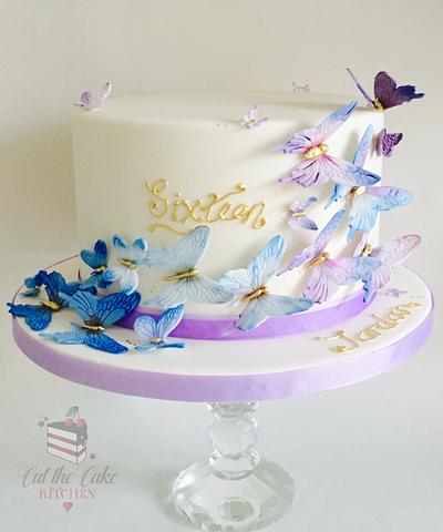 Beautiful Butterflies  - Cake by Emma Lake - Cut The Cake Kitchen