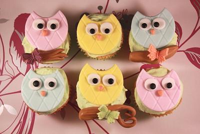 Owl Cupcakes - Cake by SweetSensationsLancs
