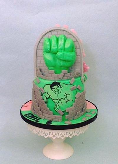 hulk&balerin - Cake by elisabethcake 