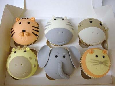 Animal Cupcakes - Cake by Sam's Cupcakes
