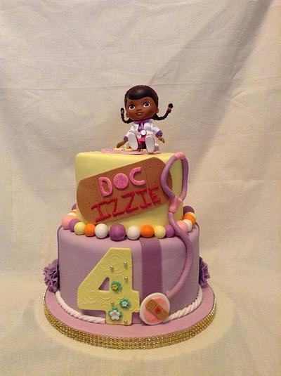 Doc McStuffins - Cake by Xiomara Ortiz-Bevel