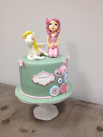 Mia and Me - Cake by Naike Lanza