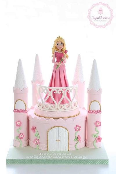 Sleeping Beauty castle cake - Cake by Noemi 