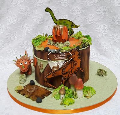 Dinosaurs Cake - Cake by Fées Maison (AHMADI)