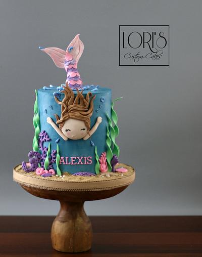 Little mermaid - Cake by Lori Mahoney (Lori's Custom Cakes) 