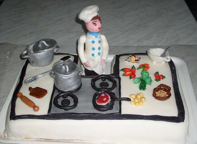 Chef cake - Cake by Filomena