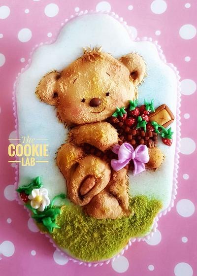 Teddy Bear - Textures, Volume and happiness! - Cake by The Cookie Lab  by Marta Torres