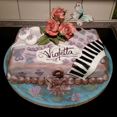 Violetta Cake... - Cake by Weys Cakes