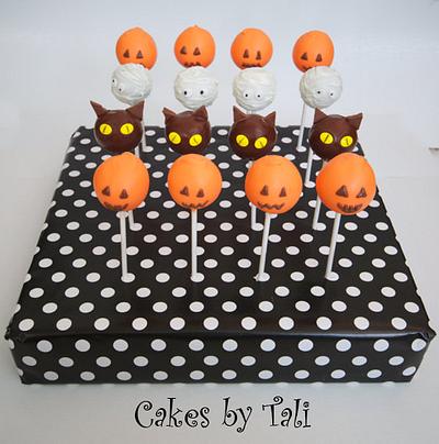 Halloween cake pops - Cake by Tali