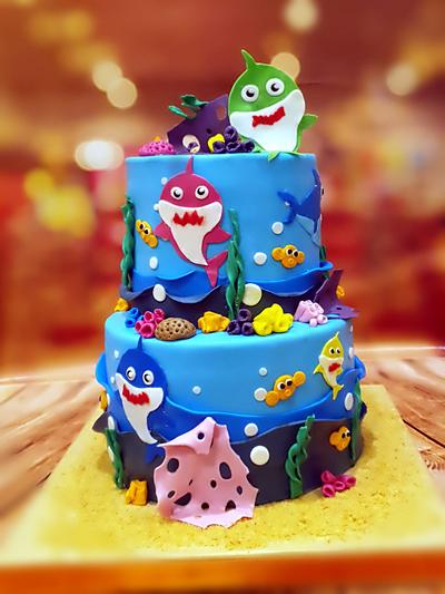 Baby shark .do do do do ;) - Cake by Maro Cakes