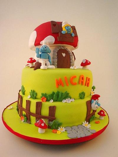 Smurfs time :) - Cake by Cake My Day