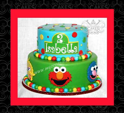 Sesame Street birthday cake - Cake by Occasional Cakes