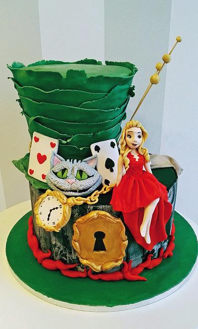 Alice in wonderland - Cake by Kozacki tort