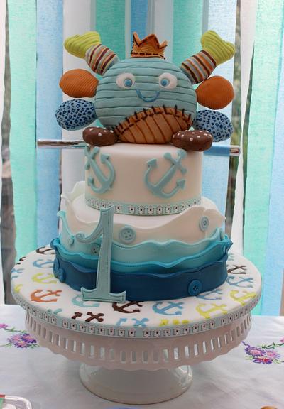 Eli's nautical cake - Cake by RockCakes