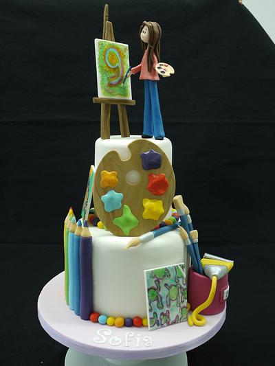 Art cake - Cake by Galatia