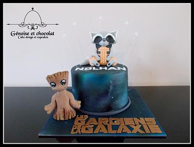 The guardians of galaxy cake - Cake by Génoise et chocolat