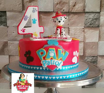 Paw patrol theme  - Cake by artalacreme