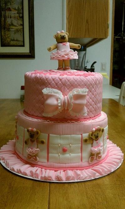 Ballerina Bears - Cake by Peggy