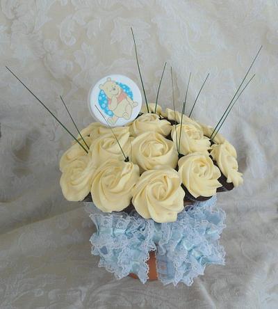 Baby Shower Cupcake Bouquet - Cake by Sugar Me Cupcakes