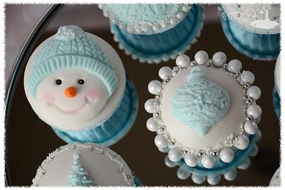 christmas cupcakes - Cake by Julie