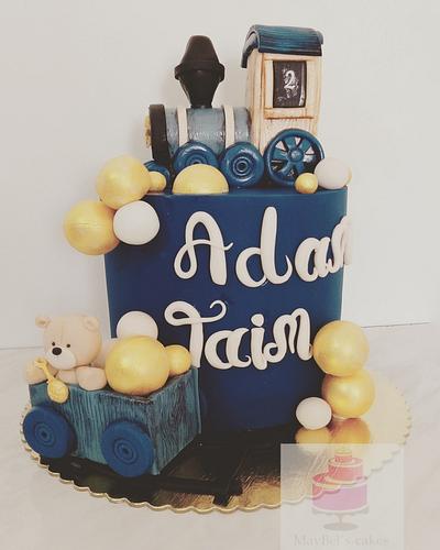 Train cake  - Cake by MayBel's cakes