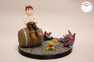 Parle the pirate - Cake by Emmz