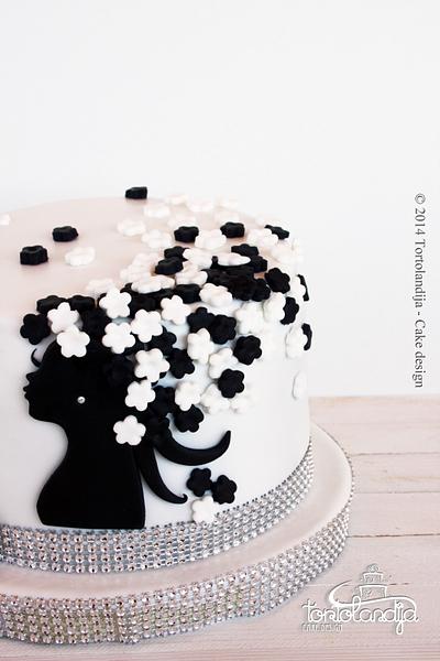 Black&white cake - Cake by Tortolandija